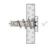 Fischer 505373 GKM K NV hmoždinka do sádrokartonu 31 mm 1 sada