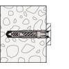 Fischer 094626 UX 10 x 60 R WH K NV univerzální hmoždinka 60 mm 1 sada