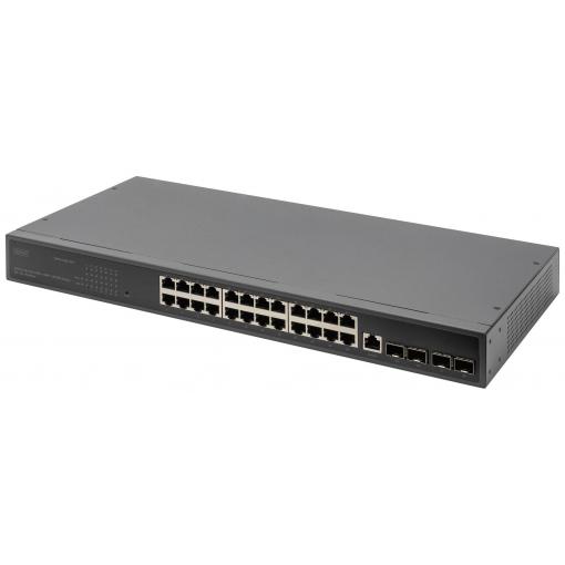 Digitus DN-80223 DN-80223 ethernetový switch 24 portů 10 / 100 / 1000 MBit/s