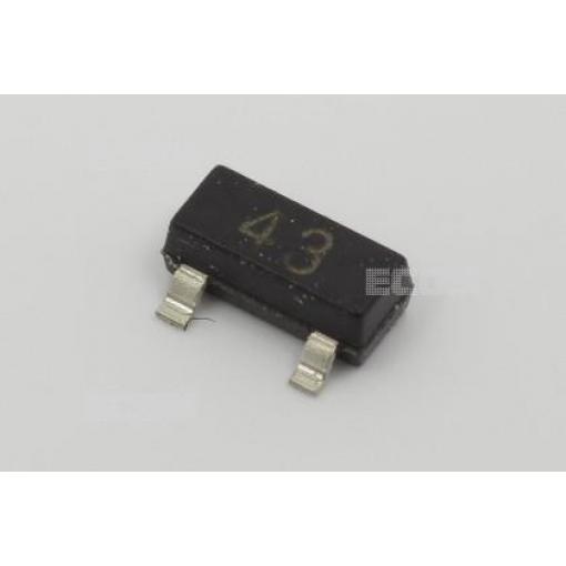 Tranzistor NPN BC817-40, 45 V / 0,5 A, SOT-23