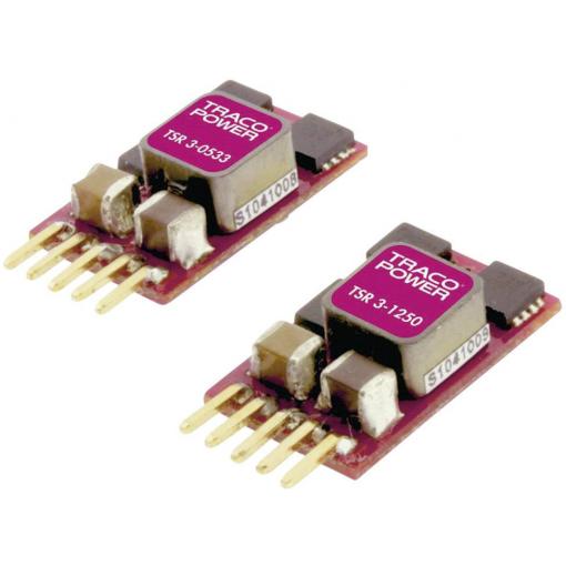TracoPower TSR 3-2450 DC/DC měnič napětí do DPS 24 V/DC 6 V/DC 3 A Počet výstupů: 1 x Obsah 1 ks