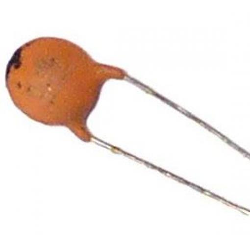 Keramický kondenzátor 0,39 µF / 50 V, RM 2,54 mm