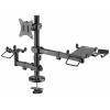SpeaKa Professional držák na stůl pro monitor SP-POS-200 1 Displej: (s) 43,2 cm (17) - 81,3 cm (32) černá Držák pro POS terminál + tiskárna, naklápěcí,