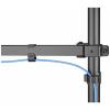 SpeaKa Professional držák na stůl pro monitor SP-POS-200 1 Displej: (s) 43,2 cm (17) - 81,3 cm (32) černá Držák pro POS terminál + tiskárna, naklápěcí,