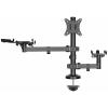 SpeaKa Professional držák na stůl pro monitor SP-POS-200 1 Displej: (s) 43,2 cm (17) - 81,3 cm (32) černá Držák pro POS terminál + tiskárna, naklápěcí,
