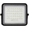 V-TAC VT-80W LED reflektor, solární modul 10 W, studená bílá, černá, 7823