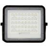 V-TAC VT-40W LED reflektor, solární modul 6 W, studená bílá, černá, 7821