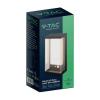 V-TAC 23032 VT-1193-B venkovní solární nástěnné osvětlení s PIR senzorem LED LED 1 W Just Black