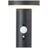 Brilliant G40407/06 Garvina venkovní solární stojanové světlo s PIR senzorem LED modul pevně vestavěné LED 3 W černá