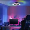 Brilliant G99280/06 Palmero LED stropní světlo s ventilátorem LED modul 40 W černá