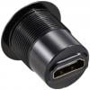 TRU COMPONENTS TC-11980464 Zásuvka HDMI panelového adaptéru HDMI zásuvka HDMI zásuvka černá Množství: 1 ks