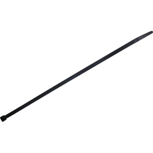 TRU COMPONENTS TC-BT-500-7.6-UVB stahovací pásky 500 mm 7.6 mm černá Stabilní vůči UV záření 100 ks