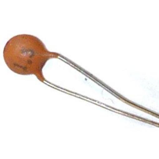 Keramický kondenzátor 1,5 pF / 50 V, RM 2,54 mm