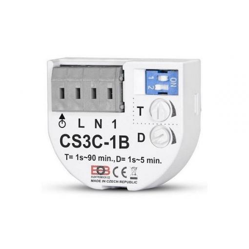 Časový spínač CS3C-1B Elektrobock pod vypínač, 230 V, 50 Hz