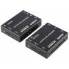 SpeaKa Professional SP-11562928 1 port HDMI Extender Set lze ovládat prostřednictvím PC 4096 x 2160 Pixel černá