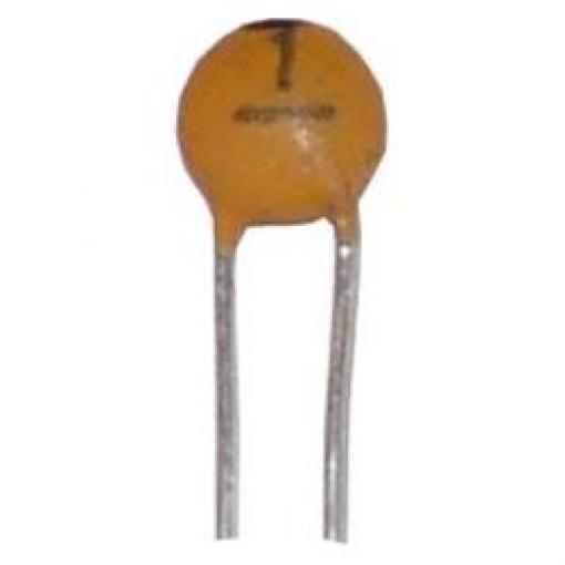 Keramický kondenzátor 1 pF / 50 V, RM 2,54 mm, THT