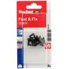 Fischer Fast & Fix K NV Hák na stěnu černá Množství: 1 sada