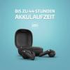 Lamax Clips1 Headset do uší (In Ear) Bluetooth® stereo černá Indikátor nabití, headset, Nabíjecí pouzdro, regulace hlasitosti, monofonní, odolné vůči potu,