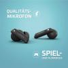 Lamax Clips1 Headset do uší (In Ear) Bluetooth® stereo černá Indikátor nabití, headset, Nabíjecí pouzdro, regulace hlasitosti, monofonní, odolné vůči potu,