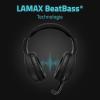 Lamax Heroes Guard1 Headset uzavřená (Over Ear) kabelová stereo černá headset, regulace hlasitosti, Vypnutí zvuku mikrofonu Gaming