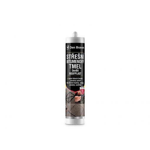 Tmel střešní bitumenový DEN BRAVEN DenBit Roofplast černý 310ml