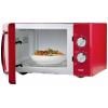 DOMO DO2925 mikrovlnná trouba červená 900 W funkce časovače