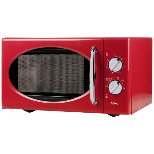 DOMO DO2925 mikrovlnná trouba červená 900 W funkce časovače