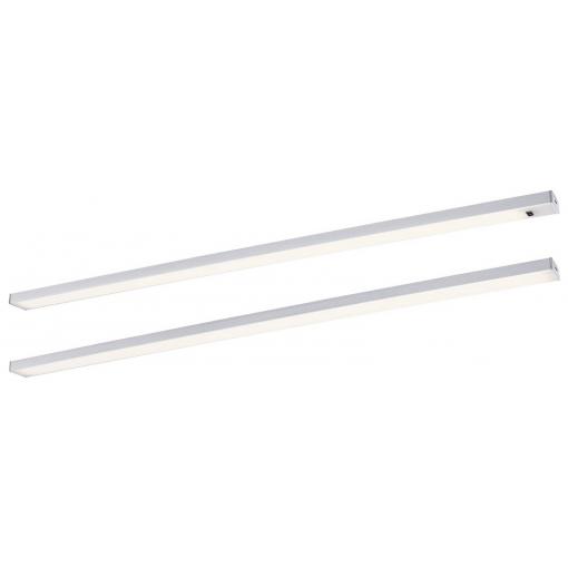 Paulmann Inline LED osvětlení skříňky sada 6 W teplá bílá chrom (matný)