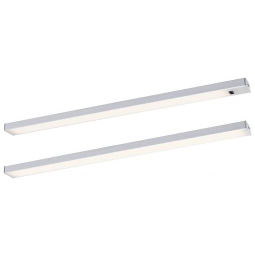 Paulmann Inline LED osvětlení skříňky sada 4 W teplá bílá chrom (matný)