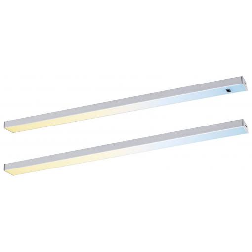 Paulmann Inline LED osvětlení skříňky sada LED 4 W teplá bílá chrom (matný)