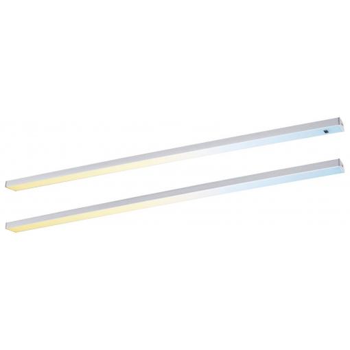 Paulmann Inline LED osvětlení skříňky sada 6 W teplá bílá chrom (matný)