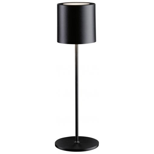 Paulmann 76998 Tuni Akumulátorová stolní LED lampa 2.8 W teplá bílá černá (matná)