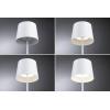 Paulmann 76997 Gilo venkovní LED stolní lampa 2.8 W teplá bílá bílá (matná)