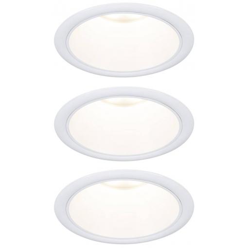Paulmann 94870 Cole Coin vestavné svítidlo, LED, 6 W, bílá