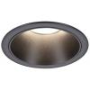 Paulmann 94871 Cole Coin vestavné svítidlo, LED, 6 W, černá