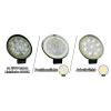 Berger & Schröter světla pro denní svícení, poziční světla KS71727R LED (Ø x v) 110 mm x 113 mm černá, žlutá, průhledná , stříbrná