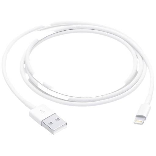 Apple USB kabel USB 2.0 USB-A zástrčka, Apple Lightning konektor 1.00 m bílá MUQW3ZM/A