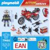 Playmobil® ACT!ON HEROES Požární motorka v místě nehody 71466