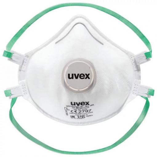 uvex silv-Air classic 2310 8762313 respirátor proti jemnému prachu, s ventilem FFP3 15 ks EN 149:2001 + A1:2009 DIN 149:2001 + A1:2009