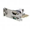 StarTech.com 2-Port PCI Express 2 porty sériová zásuvná karta RS232 PCIe x1