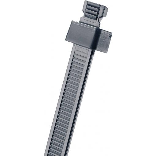 Panduit SST2S-C0, SST2S-C0, stahovací pásky, 4.60 mm, 172 mm, černá, pro montáž do jednoho otvoru, 1 ks