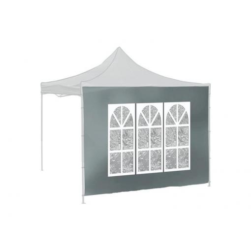 Bočnice pro párty stan CATTARA 13345 Window Waterproof 2x3m šedá
