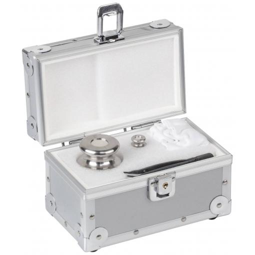 Kern 315040600 Hliníkové hmotnostní pouzdro 315-040-600, pro jmenovité hodnoty do 200 g, pro třídy E1 - M3, pro knoflík/kompaktní