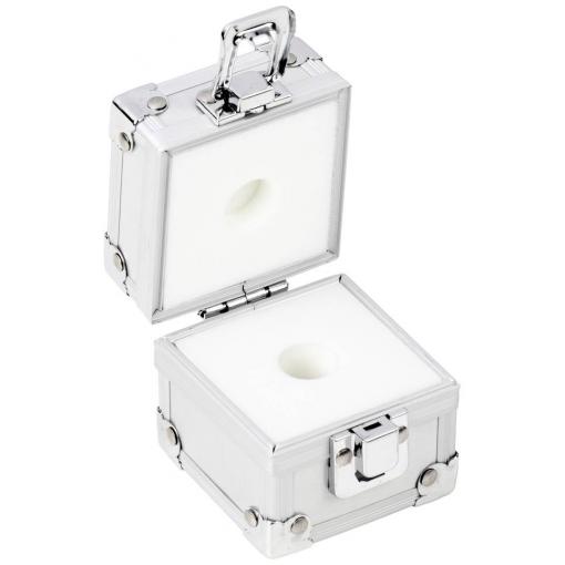 Kern 317060600 Hliníkové hmotnostní pouzdro 317-060-600, pro jmenovité hodnoty 50 g, pro kategorie E1 - M2, pro knoflík/kompaktní