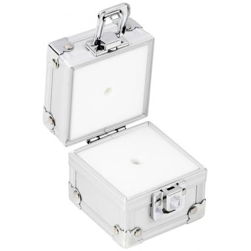 Kern 317030600 Hliníkové hmotnostní pouzdro 317-030-600, pro jmenovité hodnoty 5 g, pro kategorie E1 - M2, pro knoflík/kompaktní