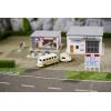 Carson Modellsport 500504164 VW T1 SambaBus mit Wohnwagen 1:87 RC model auta elektrický silniční model
