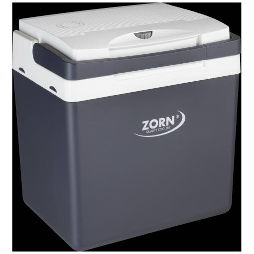 ZORN Z 26 LNE AC/DC přenosná lednice (autochladnička) Energetická třída (EEK2021): E (A - G) termoelektrický (peltierův článek) 12 V, 230 V/AC bílá/černá 25 l