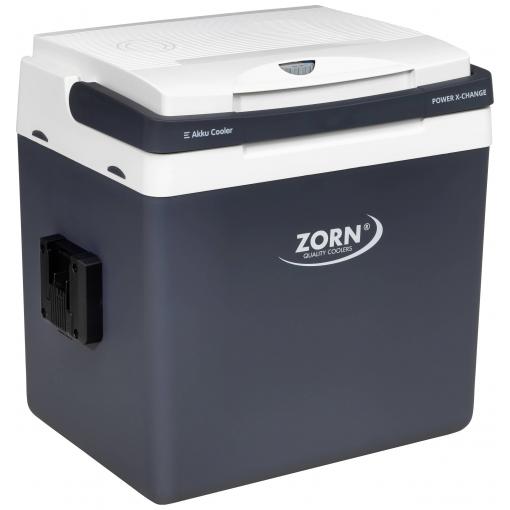 ZORN Z 26 DC PX 12/24V Aku chladicí box termoelektrický (peltierův článek) 12 V, 18 V, 24 V šedá 25 l Funkce chlazení: Delta T: Až 17 °C pod okolní teplotu