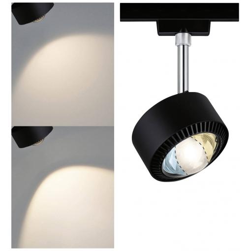 Paulmann Aldan LED pásové reflektory URail 8 W LED černá (matná)