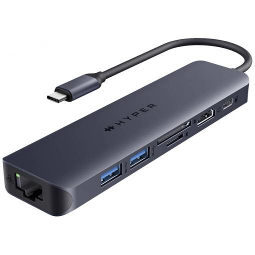 HYPER USB-C® dokovací stanice HyperDrive EcoSmart Gen.2 Hub Vhodné pro značky (dokovací stanice pro notebook): univerzální napájení USB-C®